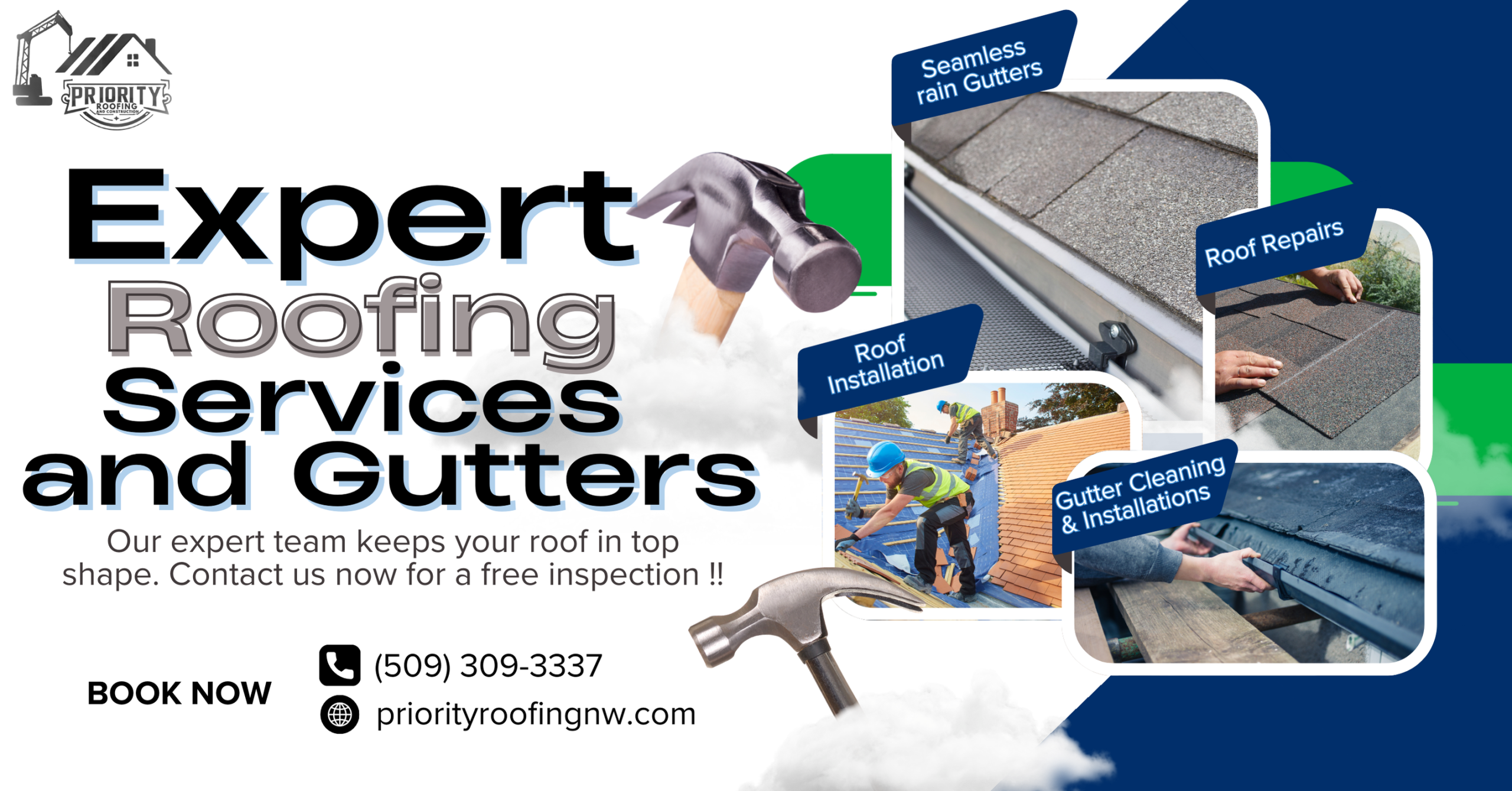 Expert Roofing Services and Gutters